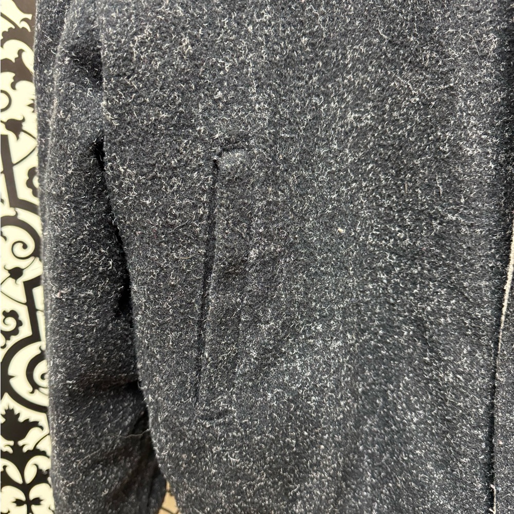 Men's Black Bomber Winter Jacket - Picture 6 of 15